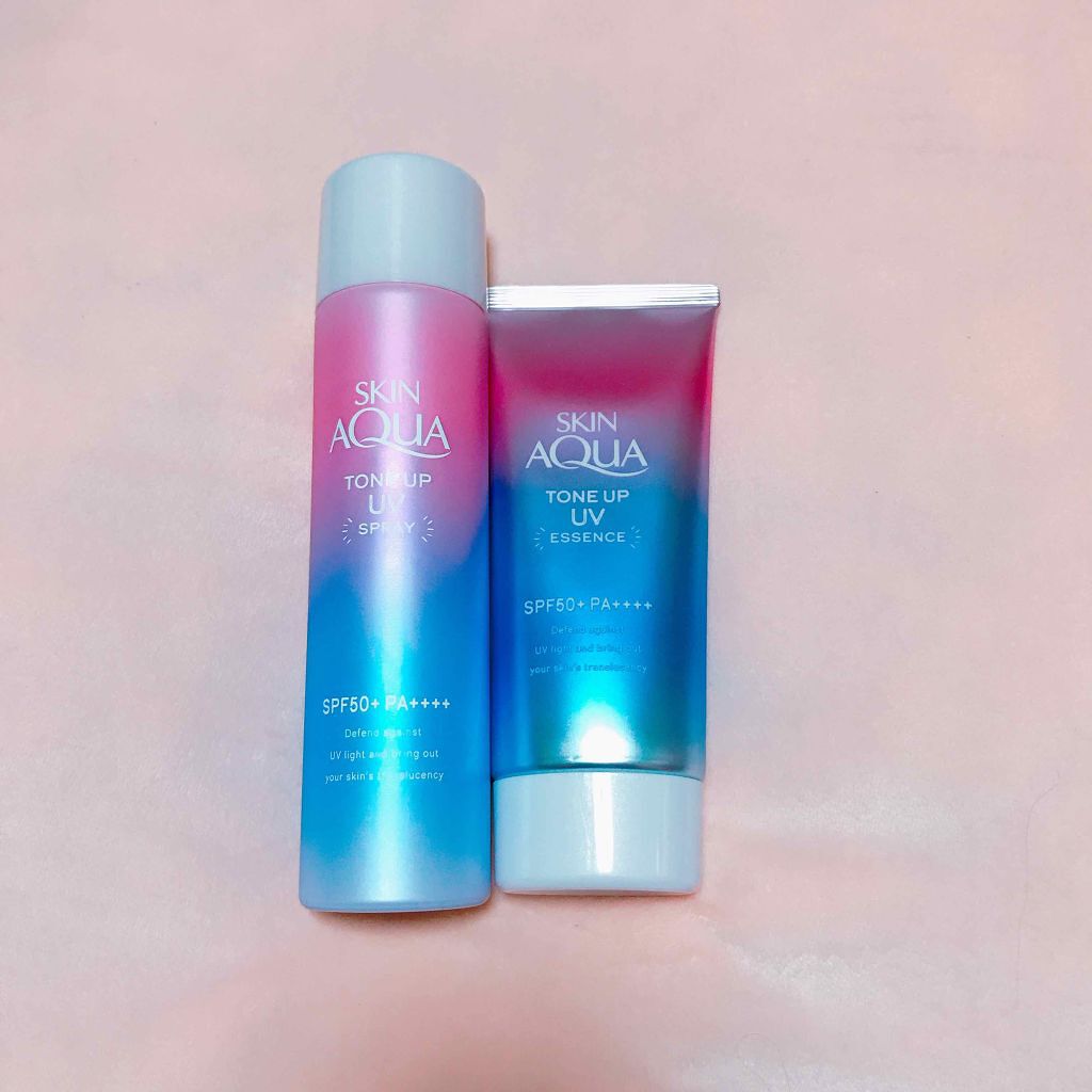 スキンアクア トーンアップUVスプレー/スキンアクア/日焼け止めミスト・スプレーを使ったクチコミ（1枚目）