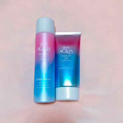 スキンアクア トーンアップUVスプレー/スキンアクア/日焼け止めミスト・スプレーを使ったクチコミ(1枚目)