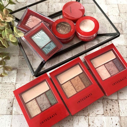 トゥインクルバームアイズ/インテグレート/ジェル・クリームアイシャドウを使ったクチコミ(1枚目)