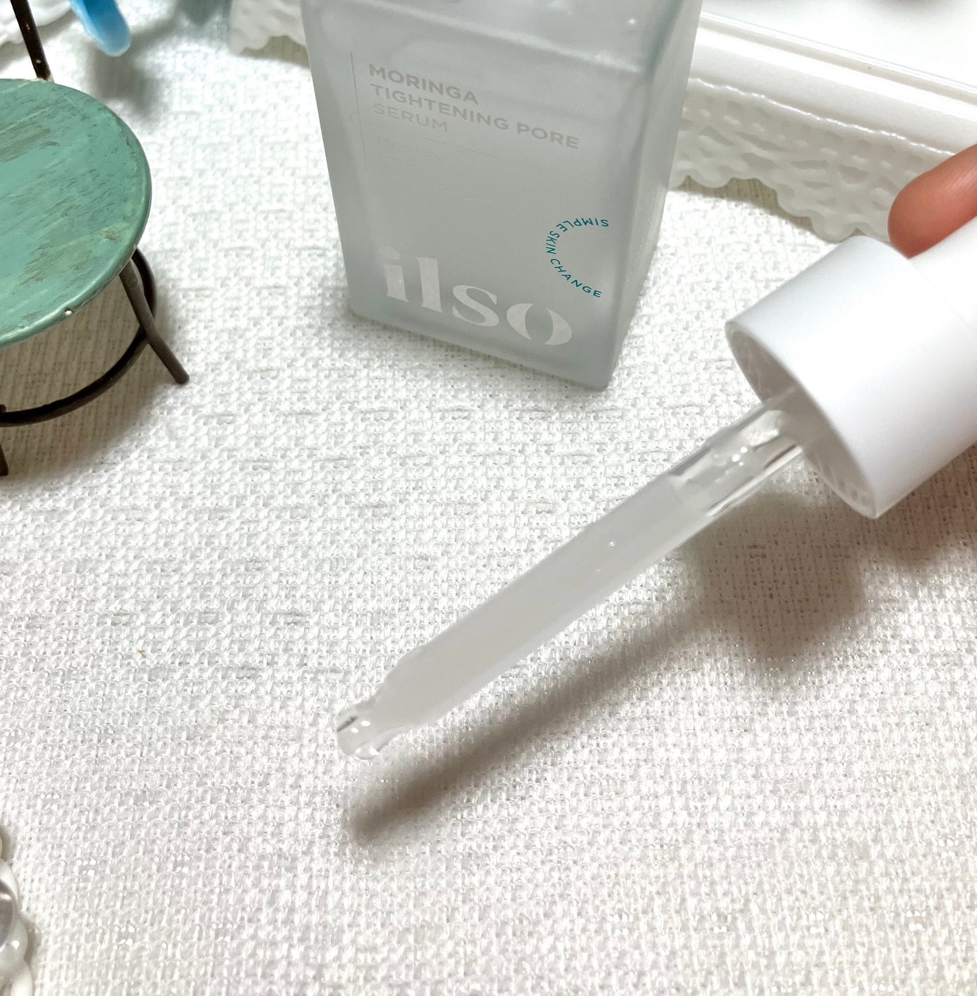 モリンガタイトニングポアセラム/ilso/美容液を使ったクチコミ(2枚目)