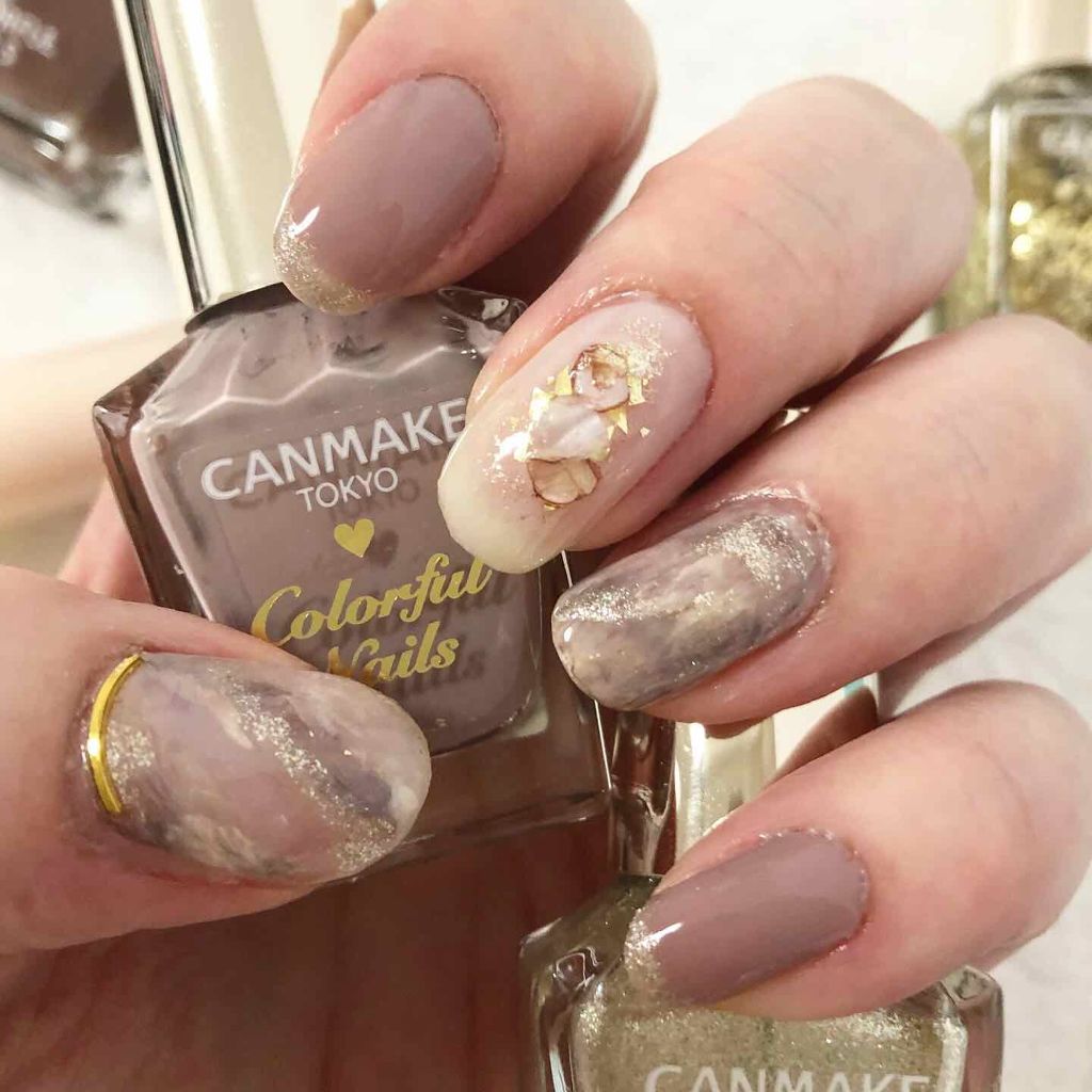 カラフルネイルズ/キャンメイク/マニキュアを使ったクチコミ(1枚目)