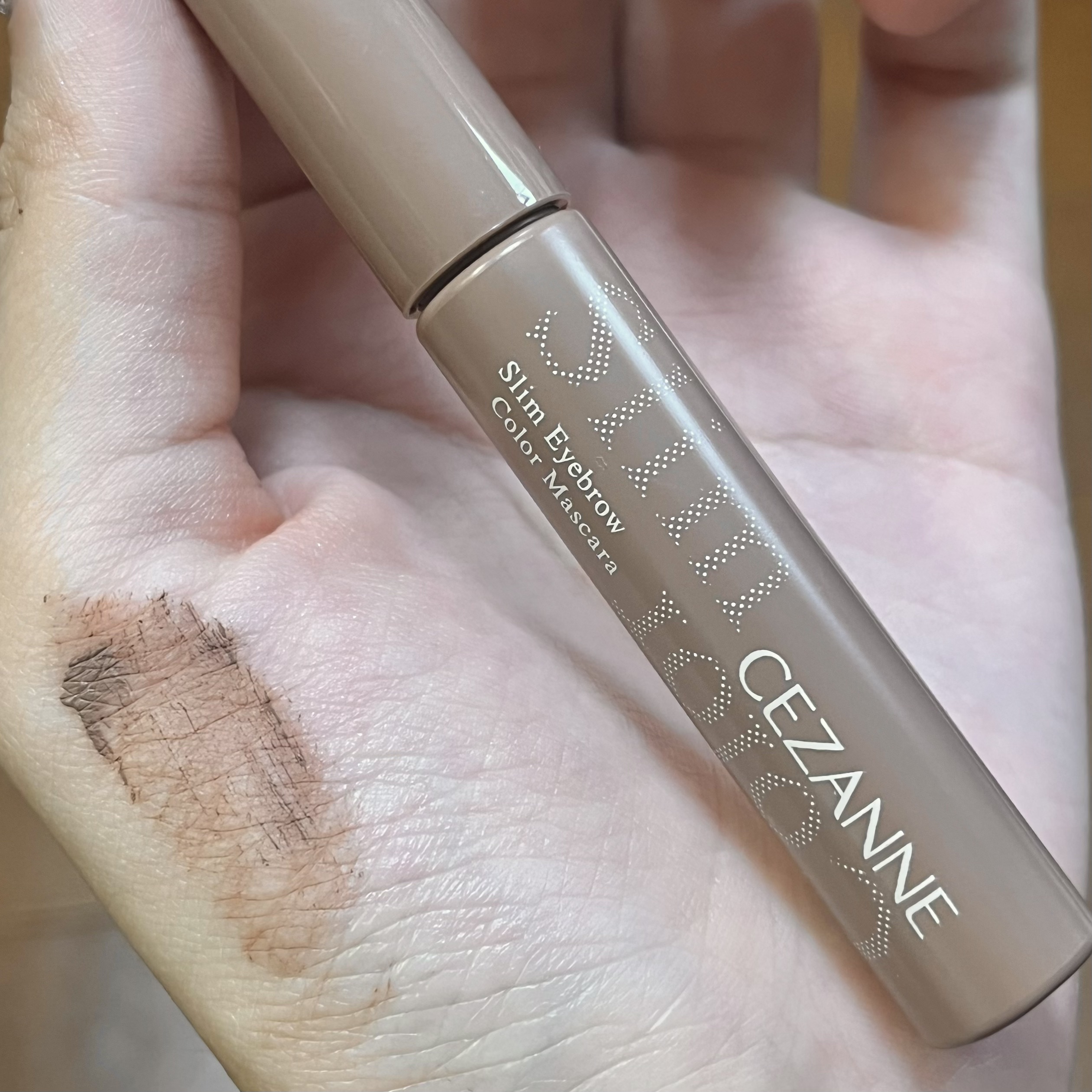 極細アイブロウマスカラ/CEZANNE/眉マスカラを使ったクチコミ（1枚目）
