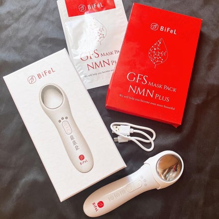 導入美顔器イオンブースター&GFSマスク/bifel/美顔器・マッサージを使ったクチコミ(1枚目)