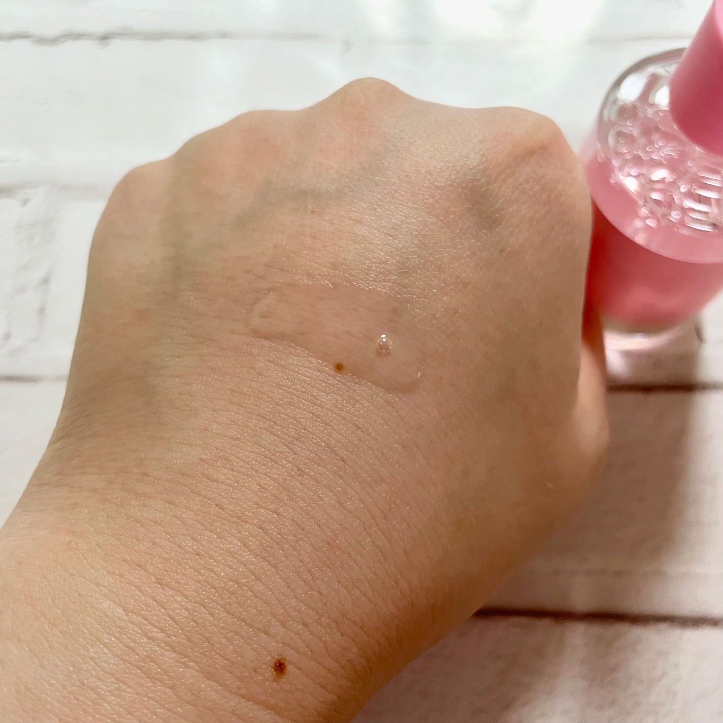 ピンクアロエムチンセラム/APRILSKIN/美容液を使ったクチコミ(3枚目)