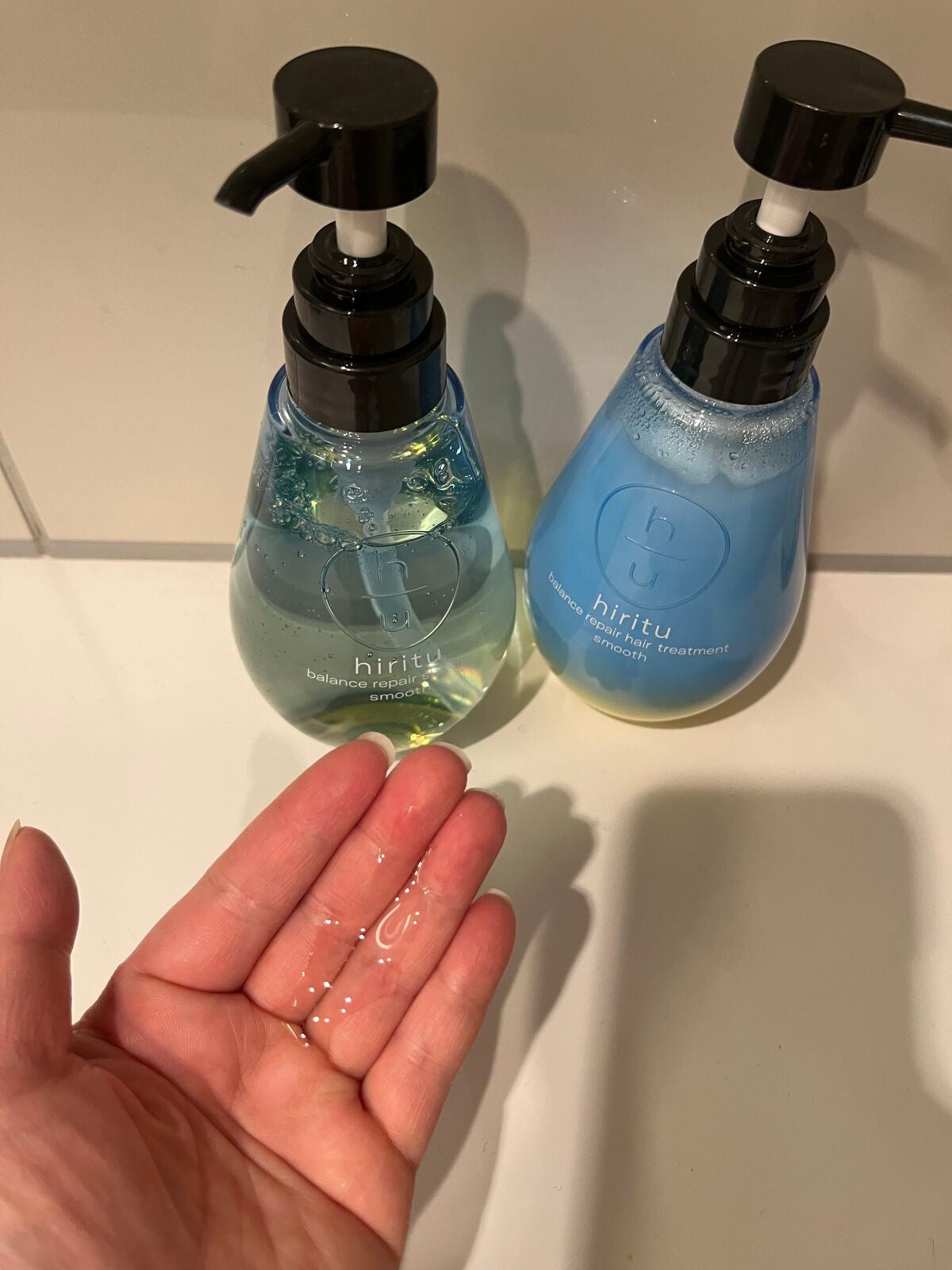 バランスリペア シャンプー/ヘアトリートメント スムース/hiritu/市販シャンプーを使ったクチコミ(3枚目)
