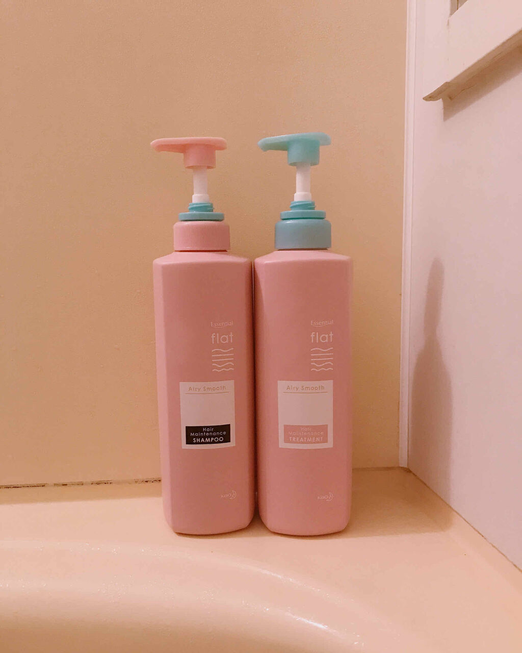 エアリースムースシャンプー／トリートメント/エッセンシャル flat/シャンプー・コンディショナーを使ったクチコミ（2枚目）
