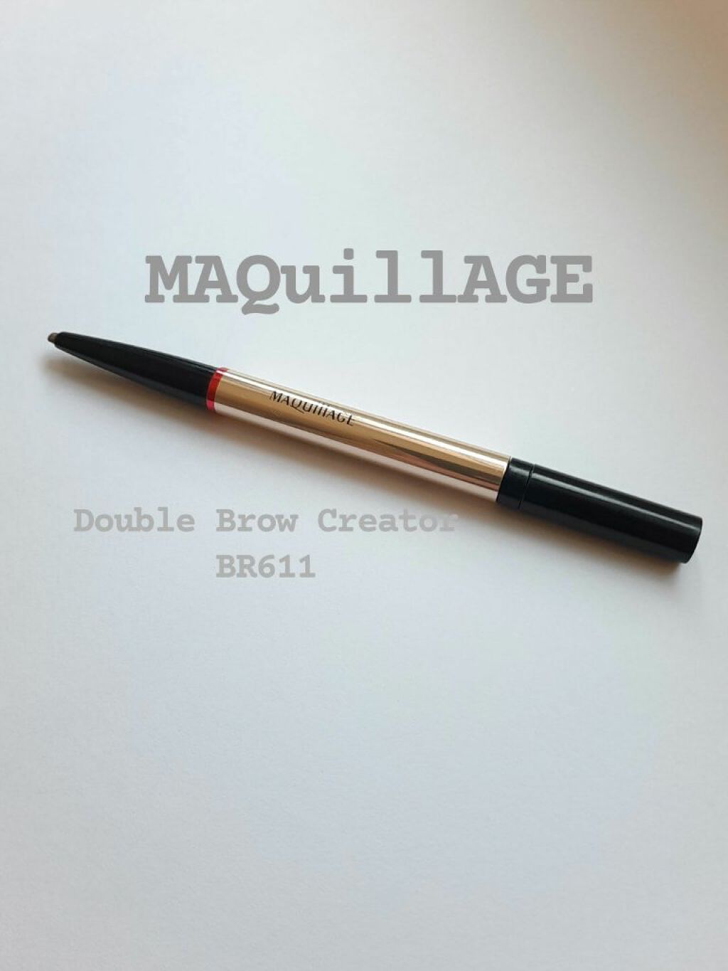 ダブルブロークリエーター (ペンシル)/マキアージュ/アイブロウペンシルを使ったクチコミ(1枚目)