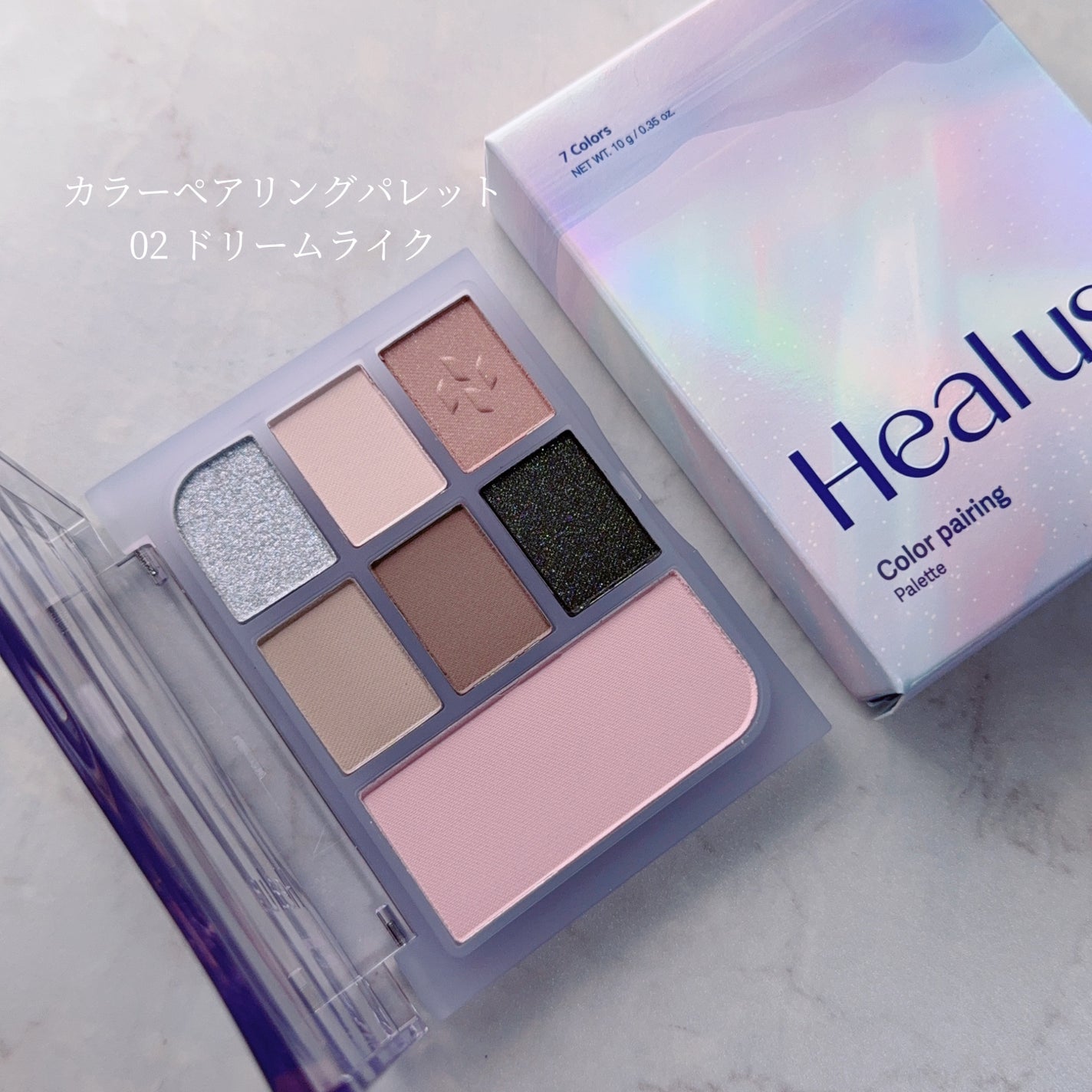 アイシャドウパレット/Healus/アイシャドウパレットを使ったクチコミ(5枚目)