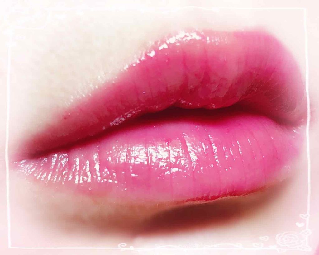 ヴォリュプテ ティントインバーム/YVES SAINT LAURENT BEAUTE/口紅を使ったクチコミ（3枚目）