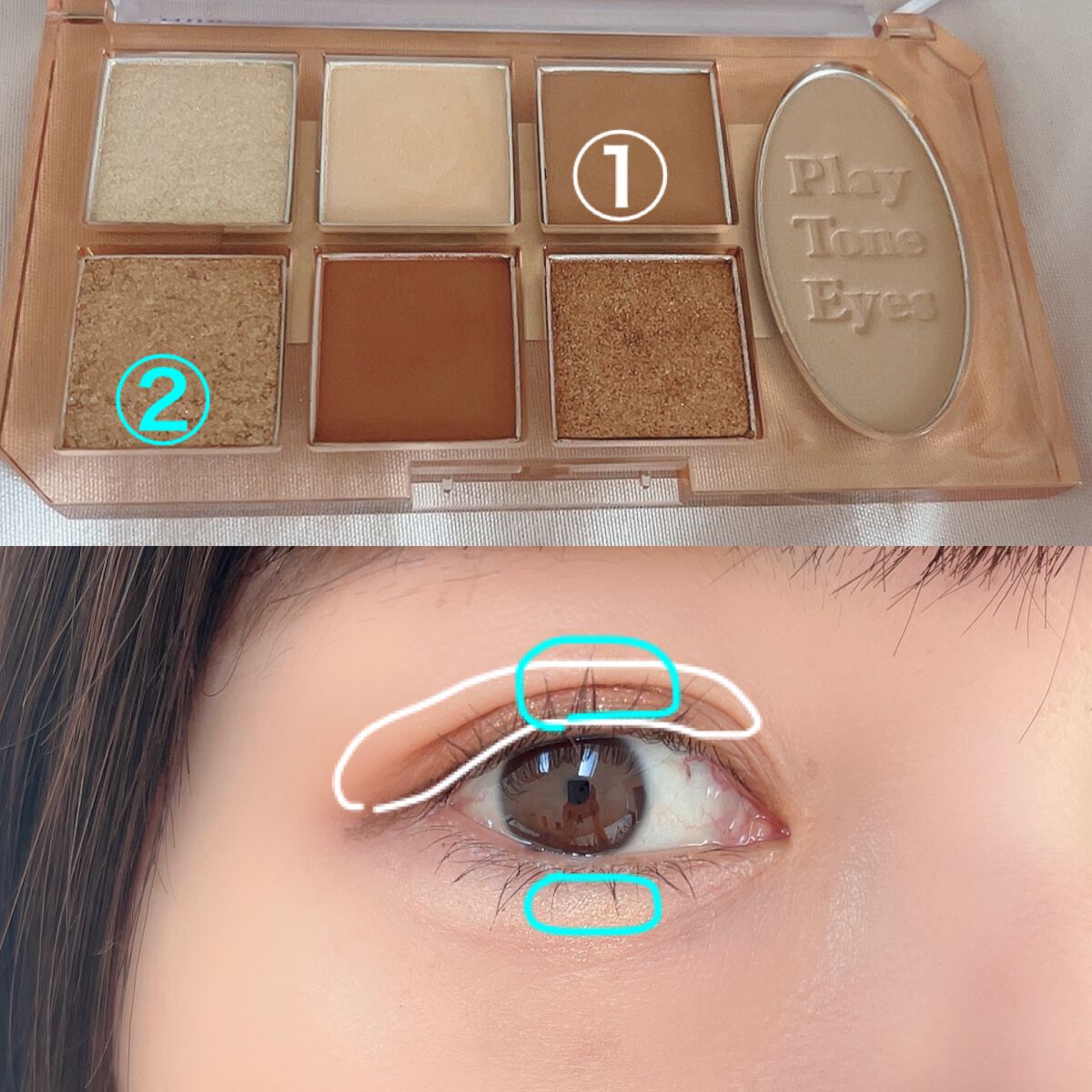 描くふたえアイライナー/CEZANNE/リキッドアイライナーを使ったクチコミ(3枚目)