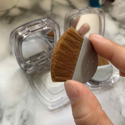 ルーセントマジック パウダーブラッシュ B2 スウィートコーラル/ロレアル パリ/パウダーチークを使ったクチコミ(3枚目)