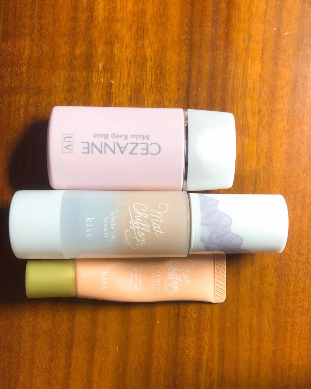 マットシフォン UVリキッドファンデ/KiSS/リキッドファンデーションを使ったクチコミ（1枚目）