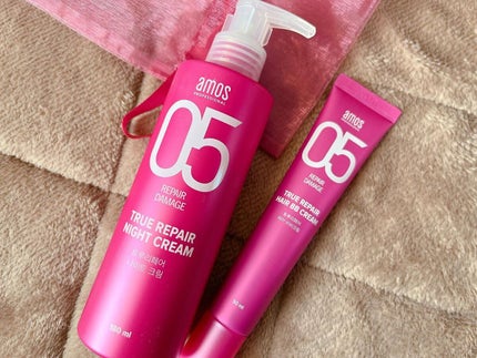 トゥルーリペア ナイトクリーム/amos PROFESSIONAL/アウトバストリートメントを使ったクチコミ(1枚目)