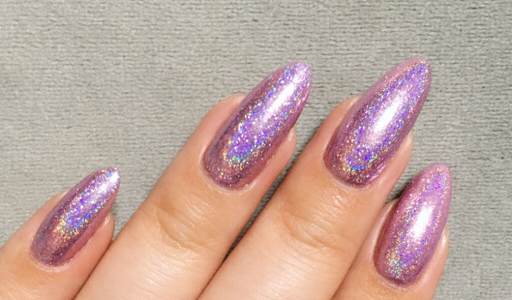 ユニコーンパウダー/セリア/ネイル用品を使ったクチコミ（1枚目）