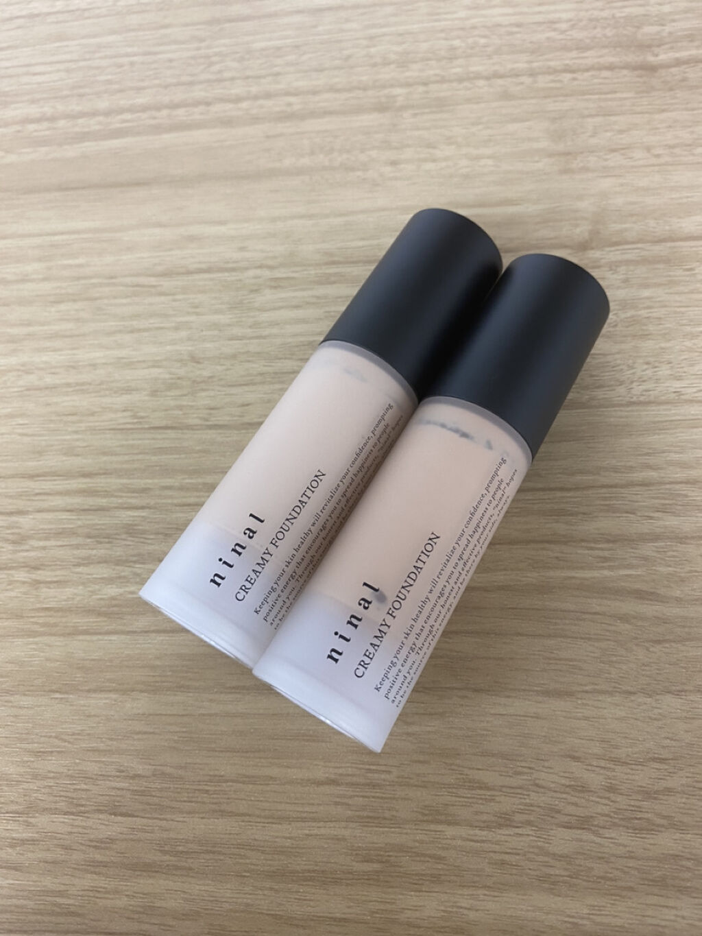 ninal クリーミィファンデーション/ninal/クリーム・エマルジョンファンデーションを使ったクチコミ（2枚目）