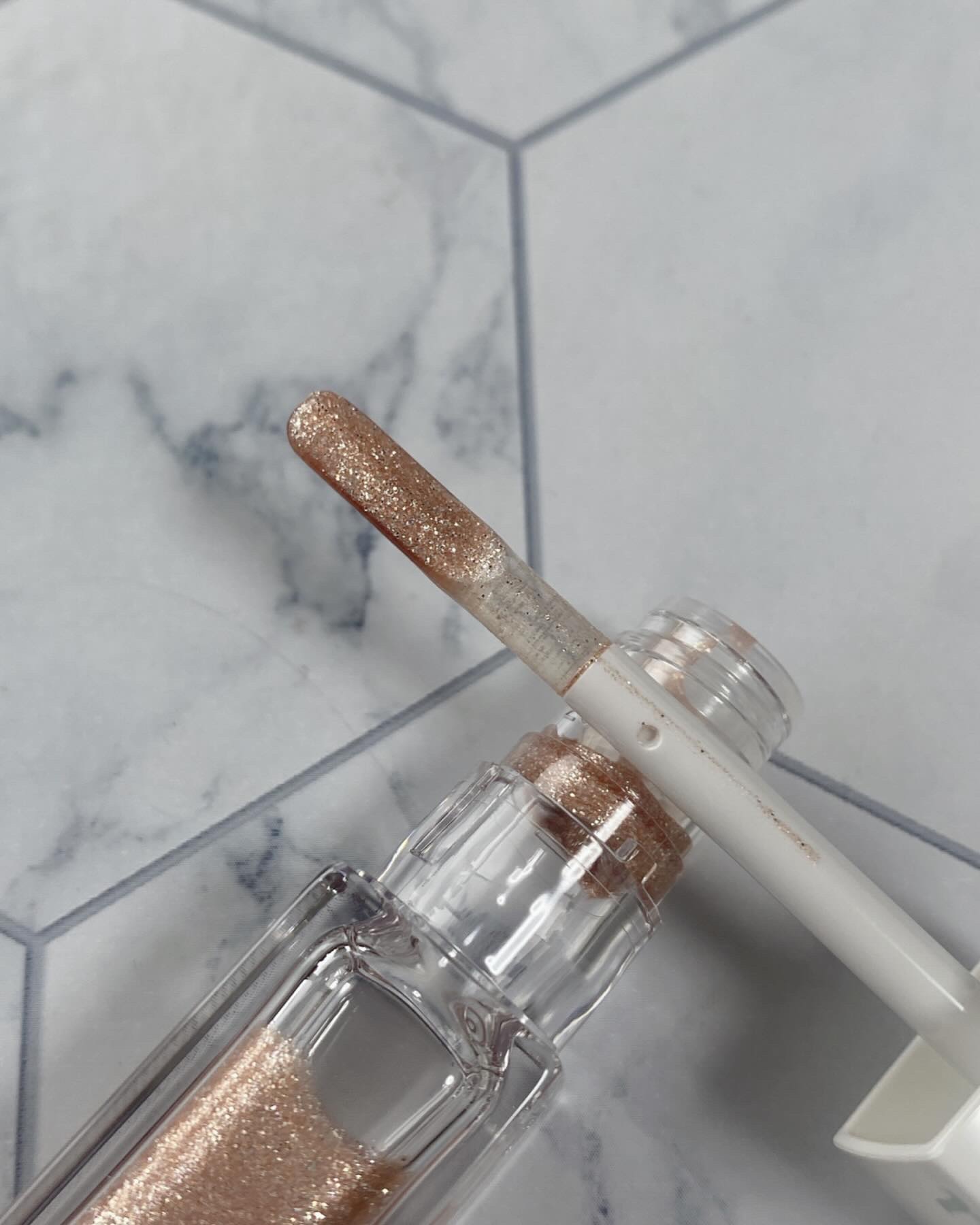 アイドルプリズムグリッター 02 二度目惚れの秘密(オレンジ)/chee shu/グリッターを使ったクチコミ（2枚目）