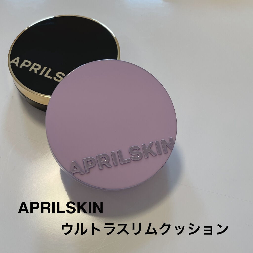 ウルトラスリムクッション+レフィルセット/APRILSKIN/クッションファンデーションを使ったクチコミ(1枚目)