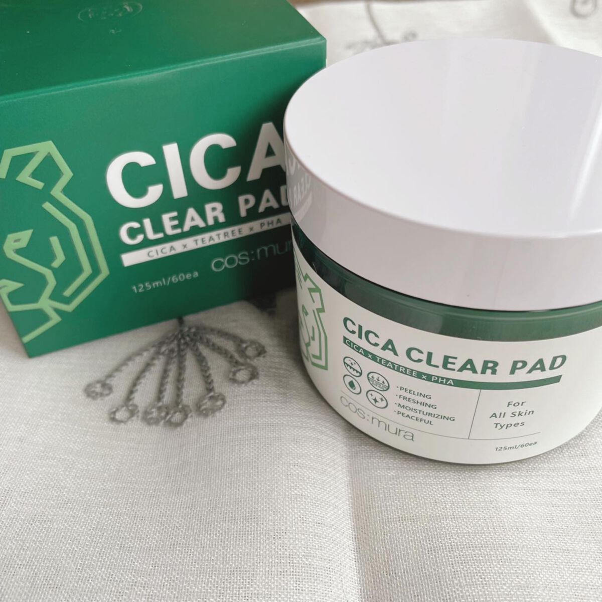 CICA CLEAR PAD/cos:mura/シートマスク・パックを使ったクチコミ(1枚目)