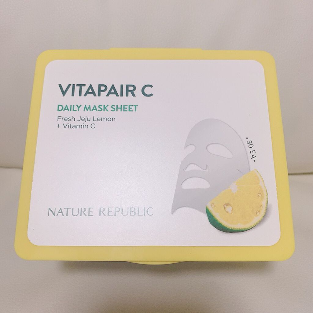 ビタペアCデイリーシートマスク/ネイチャーリパブリック/シートマスク・パックを使ったクチコミ(1枚目)