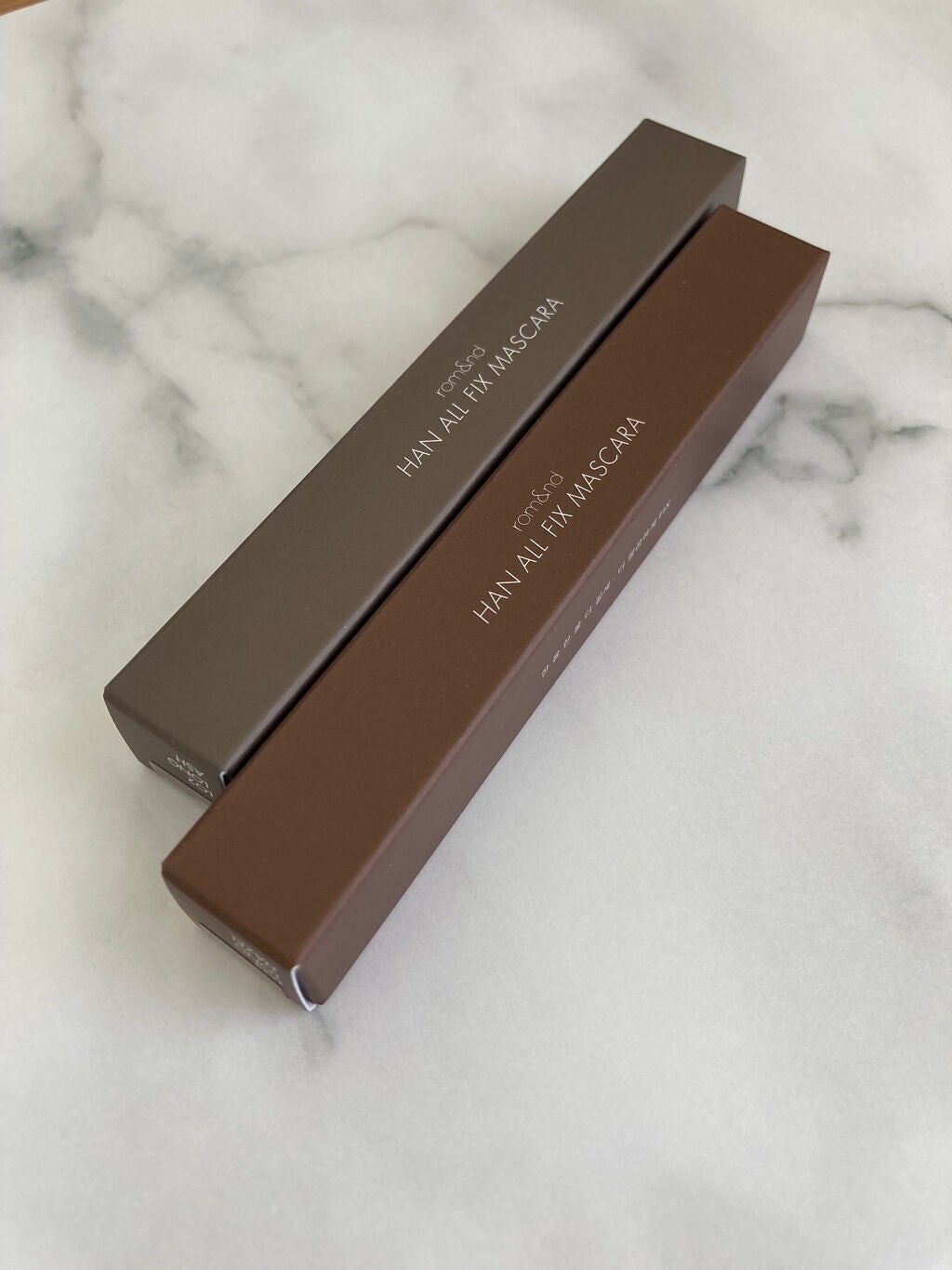 ハンオールフィックスマスカラ/rom&nd/マスカラを使ったクチコミ(2枚目)