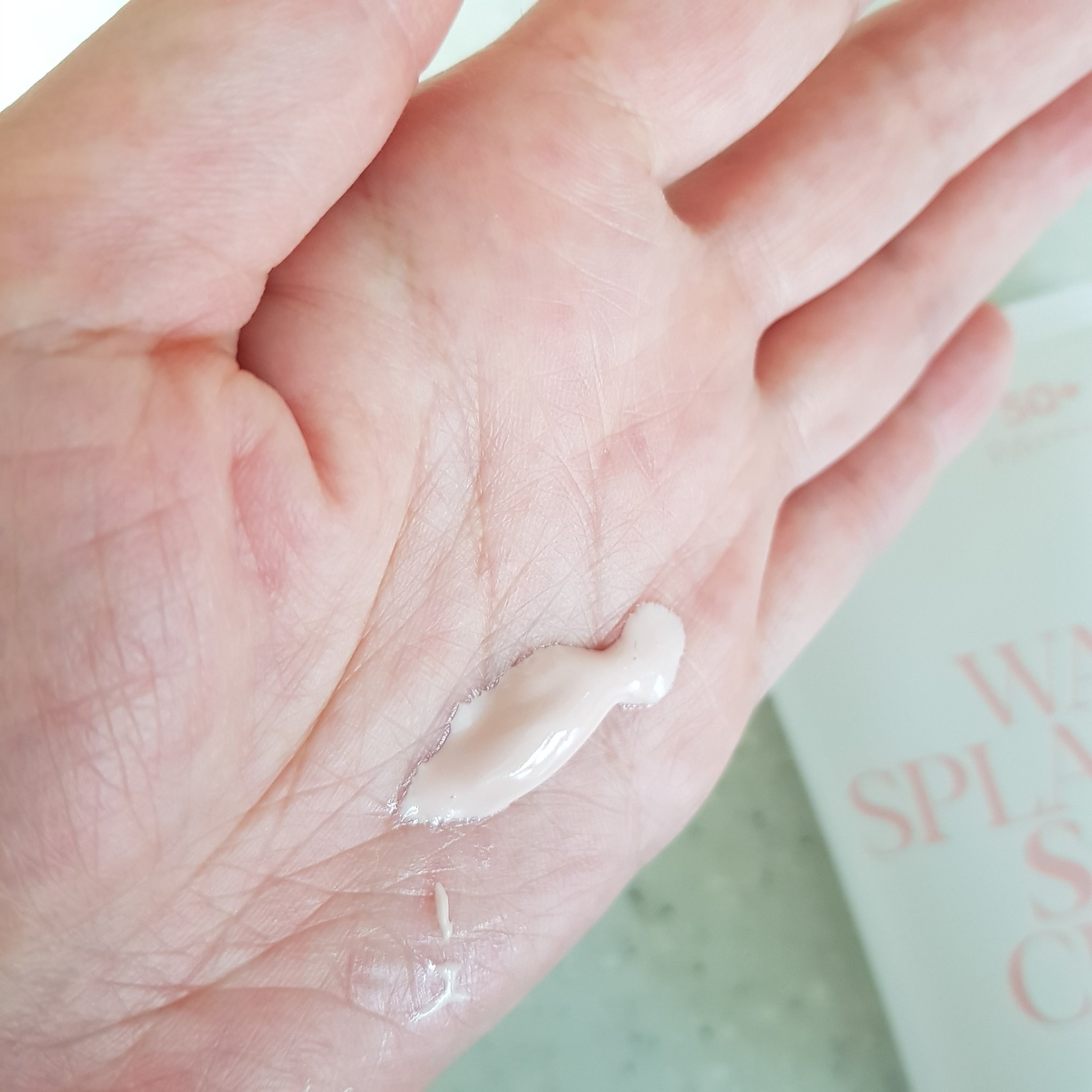 ウォータースプラッシュサンクリーム セラミド/espoir/日焼け止めクリームを使ったクチコミ（3枚目）