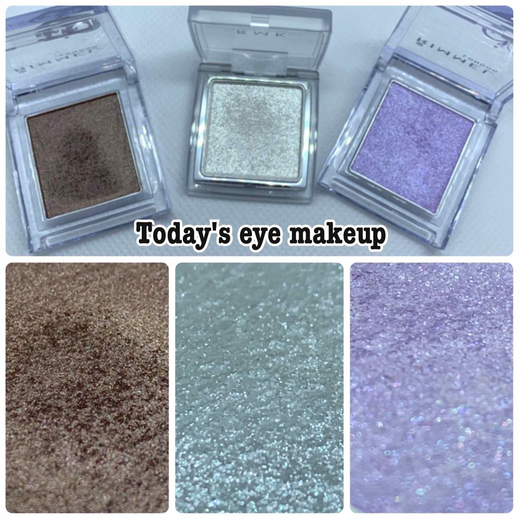 インジーニアス パウダーアイズ N 24 シャイニーホワイトシルバー/RMK/単色アイシャドウを使ったクチコミ（1枚目）