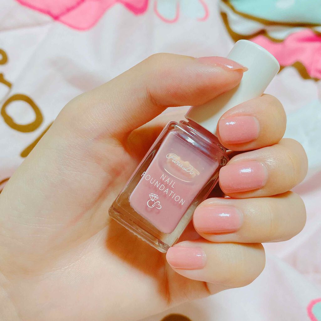 ネイルファンデーション/パラドゥ/マニキュアを使ったクチコミ(1枚目)