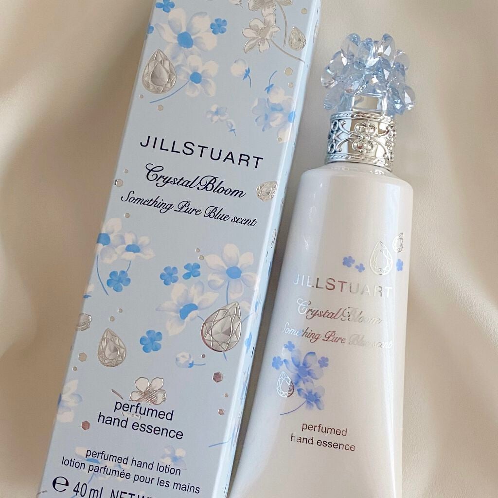 クリスタルブルーム サムシングピュアブルー セント パフュームド ハンド エッセンス/JILL STUART/ハンドクリームを使ったクチコミ(1枚目)