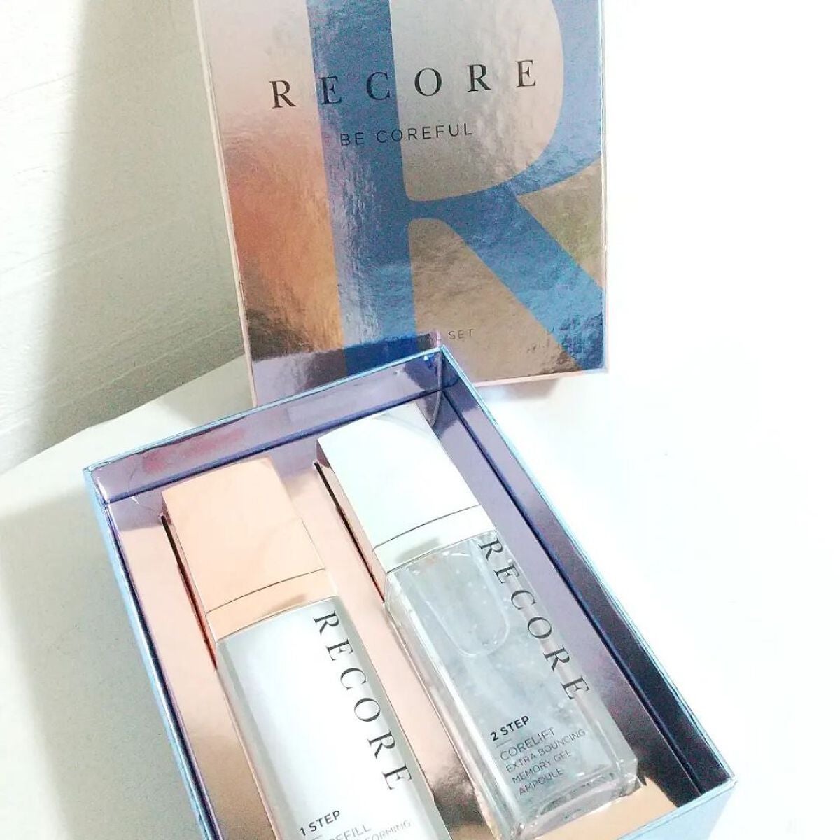 みっきー on LIPS 「··リコアガラスの玉光彩セット(アンプル2種セット+コットン)..」(5枚目)