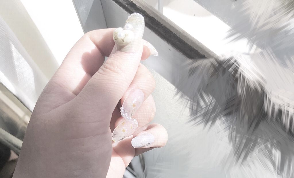 デコレーションネイルパーツ/DAISO/ネイルチップ・パーツを使ったクチコミ（2枚目）