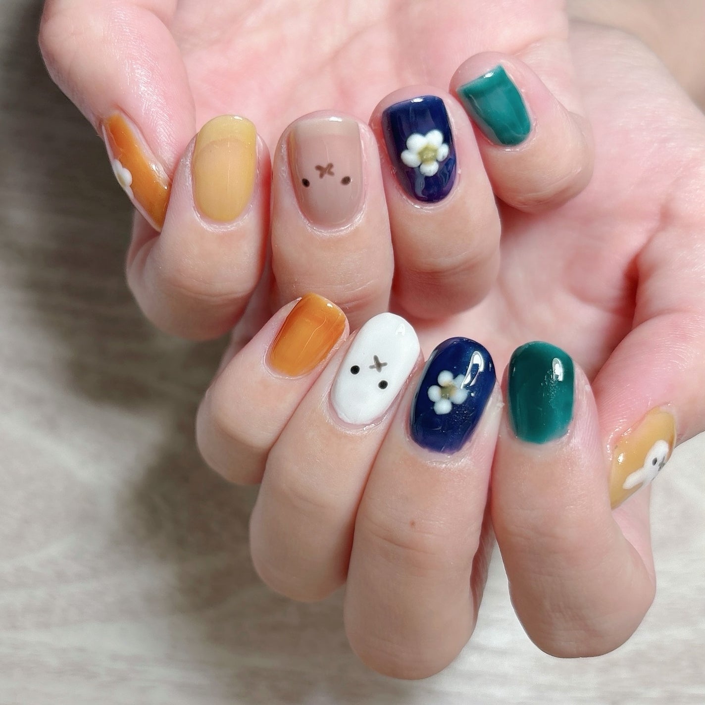 HOMEI ウィークリージェル/HOMEI/ジェルネイルを使ったクチコミ(4枚目)