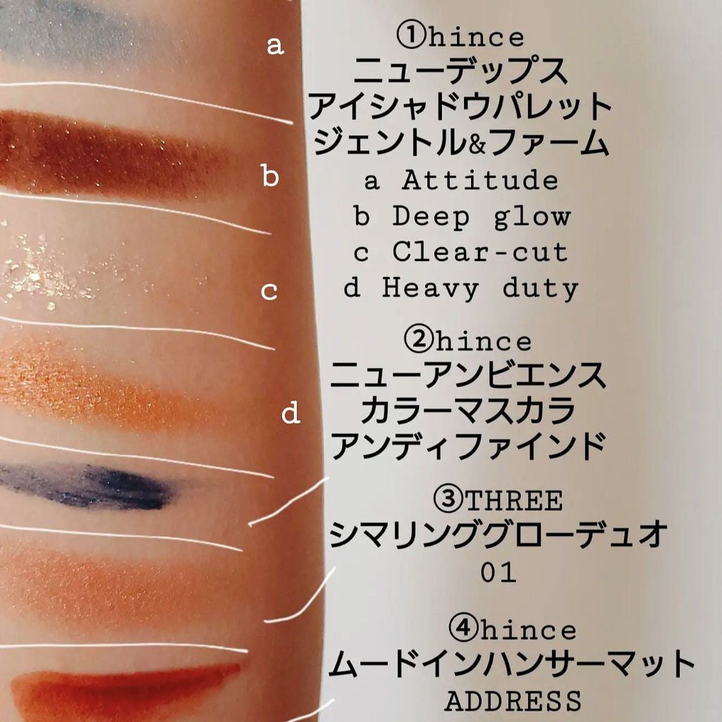 THREE シマリング グロー デュオ/THREE/クリームハイライトを使ったクチコミ(4枚目)