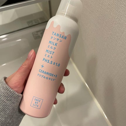 SHEE BY LITS 炭酸ミルクミスト/リッツ/ミスト状化粧水を使ったクチコミ(7枚目)