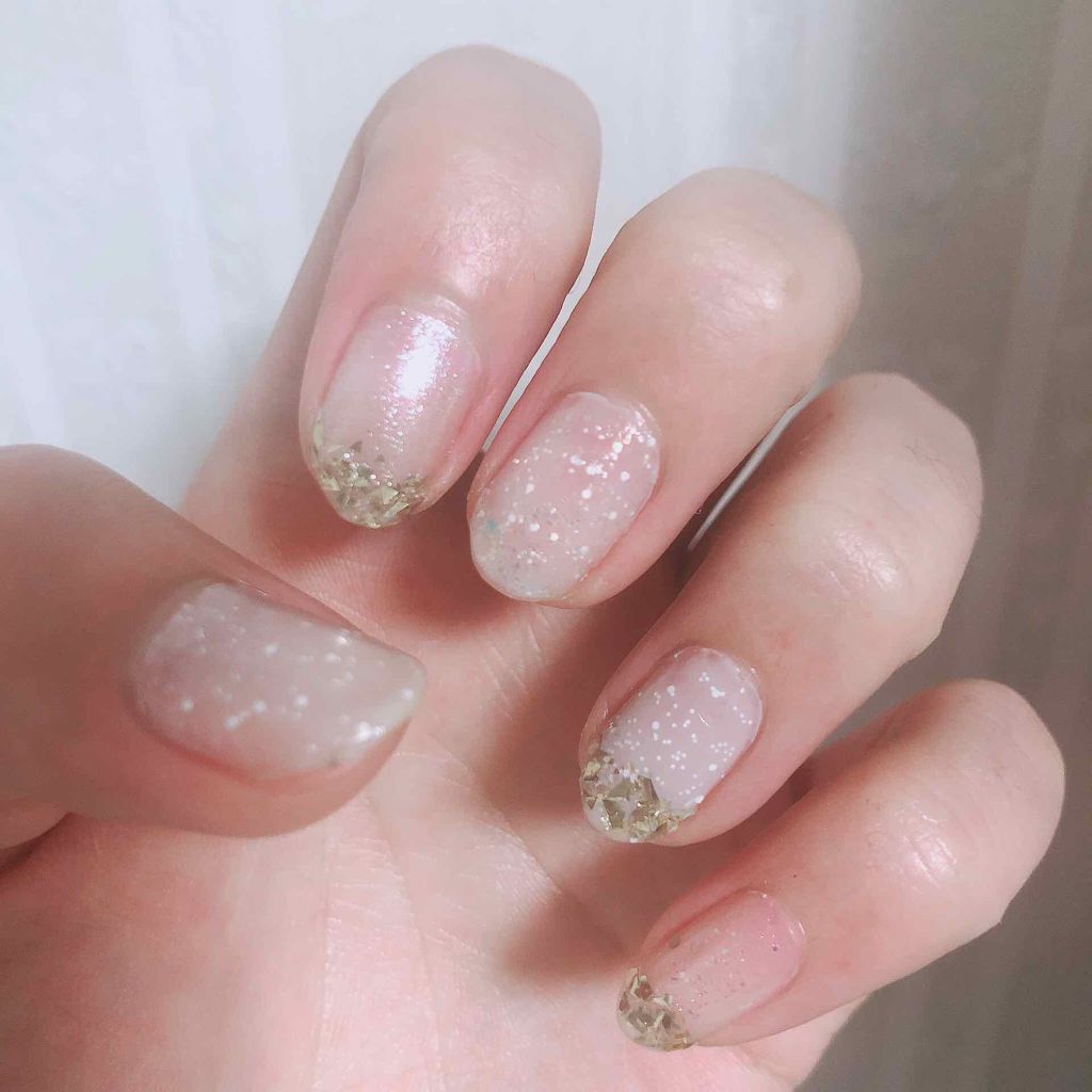 ネイルホリック パステルスノー WT051/ネイルホリック/マニキュアを使ったクチコミ（1枚目）