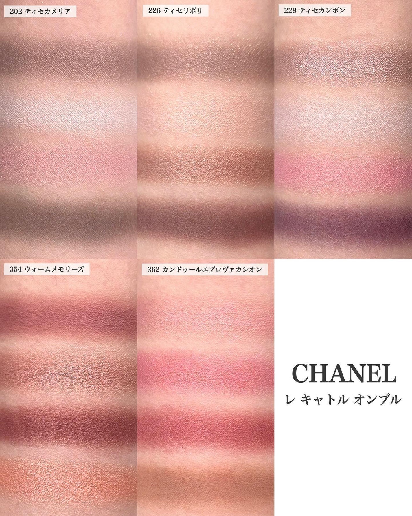 レ キャトル オンブル/CHANEL/アイシャドウパレットを使ったクチコミ(3枚目)