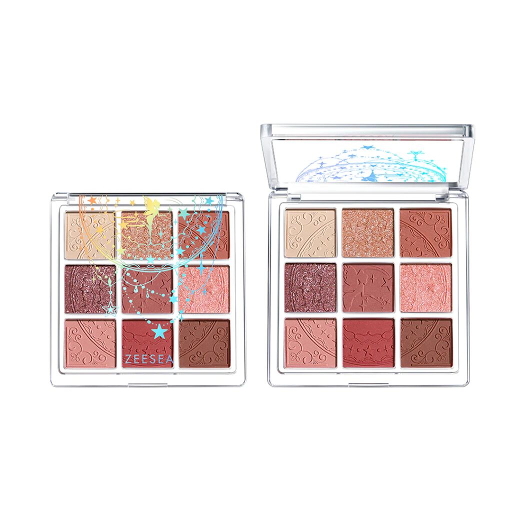 クォーツ 9色アイシャドウパレット(ドリームランドアイシャドウ