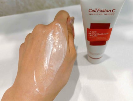 LASER REJUVENATION CREAM/Cell Fusion C(セルフュージョンシー)/フェイスクリームを使ったクチコミ(6枚目)
