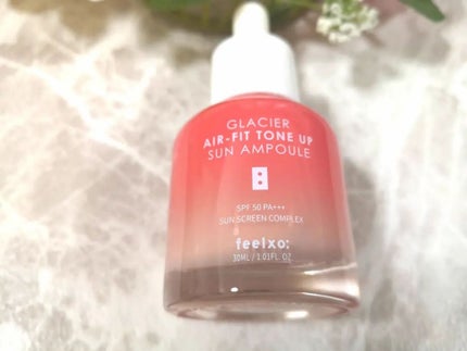 ピルソ グラシアエアフィットトーンアップサンアンプル SPF50 PA+++/feelxo/化粧下地を使ったクチコミ(2枚目)