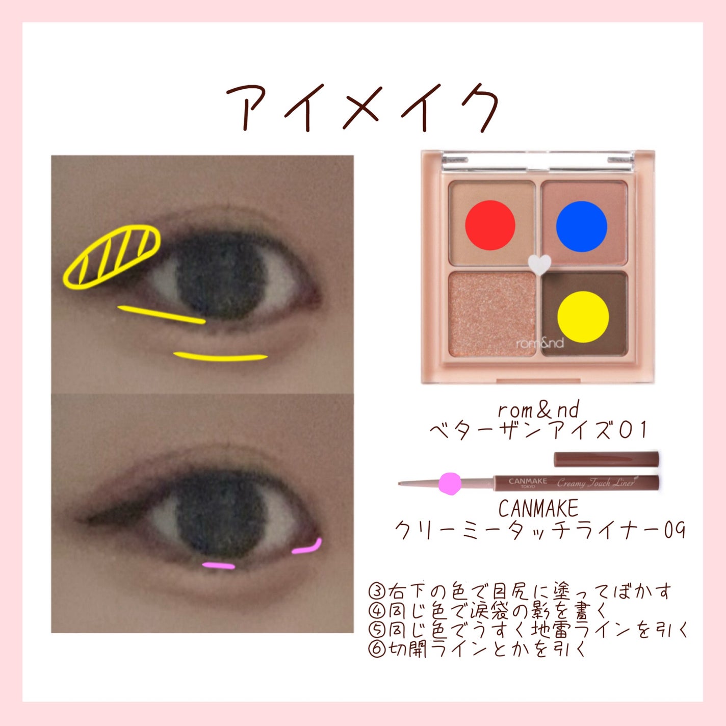 ラスティングリキッドライナー/キャンメイク/リキッドアイライナーを使ったクチコミ(3枚目)