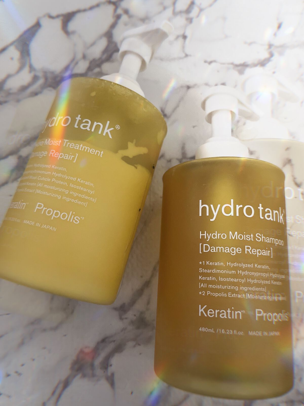 ダメージリペア ハイドロモイスト シャンプー／ヘアトリートメント/hydrotank/シャンプー・コンディショナーを使ったクチコミ（1枚目）