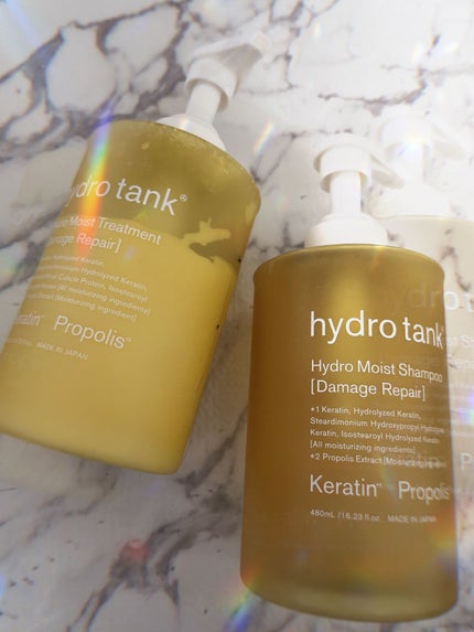 ダメージリペア ハイドロモイスト シャンプー/ヘアトリートメント/hydrotank/シャンプー・コンディショナーを使ったクチコミ(1枚目)