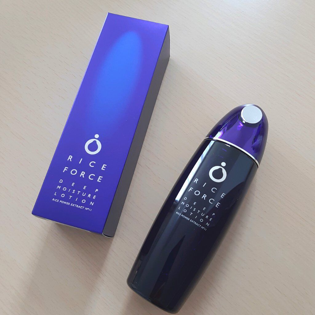 ディープモイスチュアローション/ライスフォース/化粧水を使ったクチコミ(1枚目)