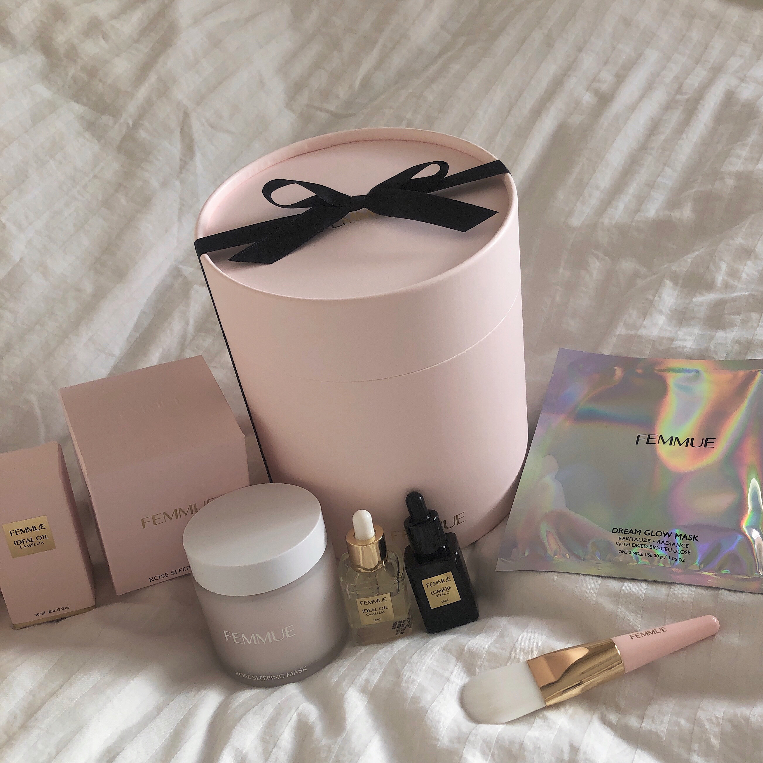 ドリームグロウマスク RR（透明感・キメ）/FEMMUE/シートマスク・パックを使ったクチコミ（1枚目）