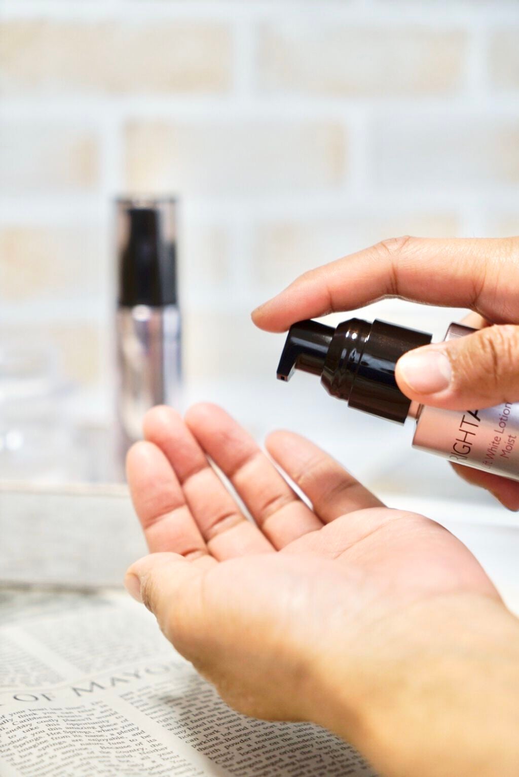 リフトホワイト ローション モイスト/BRIGHTAGE/化粧水を使ったクチコミ(2枚目)