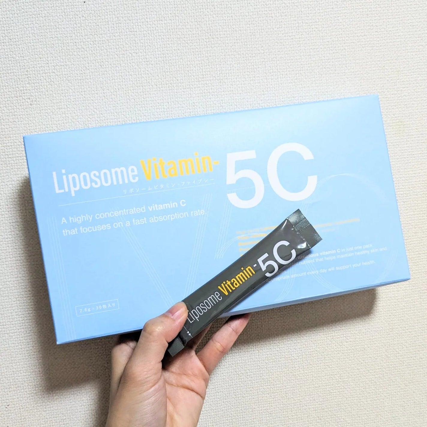 Liposome Vitamin - 5C/renaTerra/美容サプリメントを使ったクチコミ(2枚目)