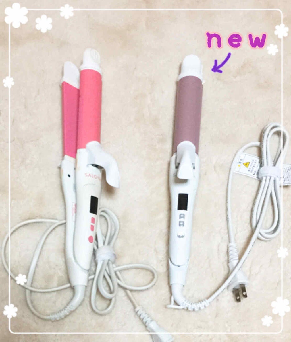 SALONIA 2WAYヘアアイロン/SALONIA/その他ヘアアイロンを使ったクチコミ(2枚目)