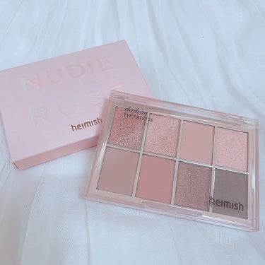 デイリズムアイパレット #Nudie Rose/heimish/アイシャドウパレットを使ったクチコミ（3枚目）