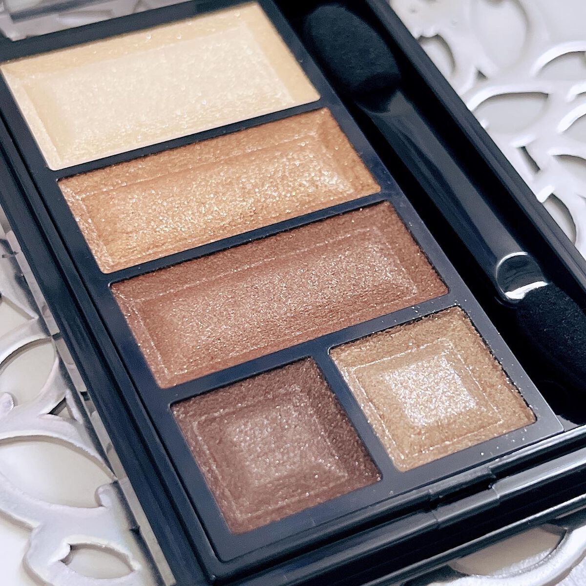 ショコラスウィート アイズ 017/リンメル ロンドン/アイシャドウパレットを使ったクチコミ（2枚目）