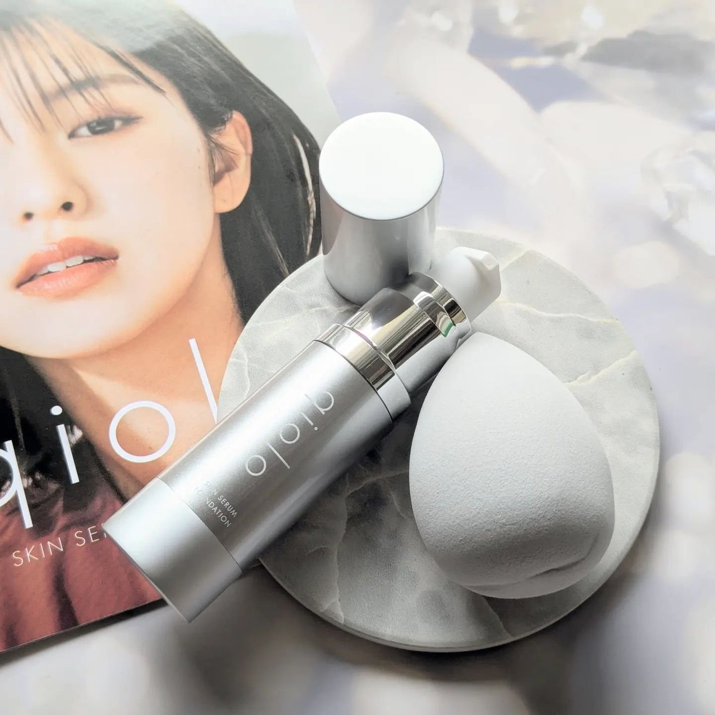 スキンセラムファンデーション/qiolo/リキッドファンデーションを使ったクチコミ(1枚目)