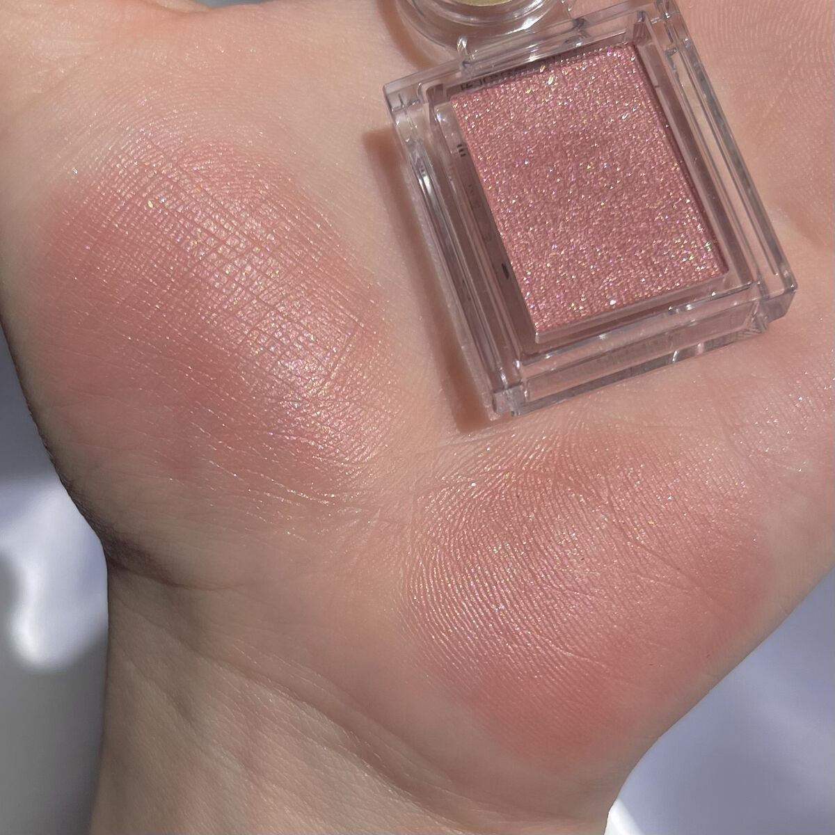 シャドーカスタマイズ PK321/MAJOLICA MAJORCA/単色アイシャドウを使ったクチコミ（3枚目）